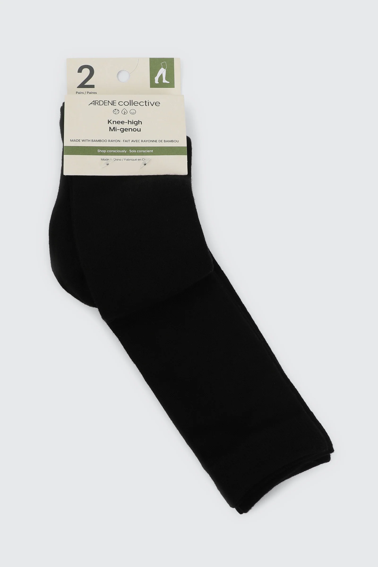 Bamboo Rayon Knee High Socks - Image 3