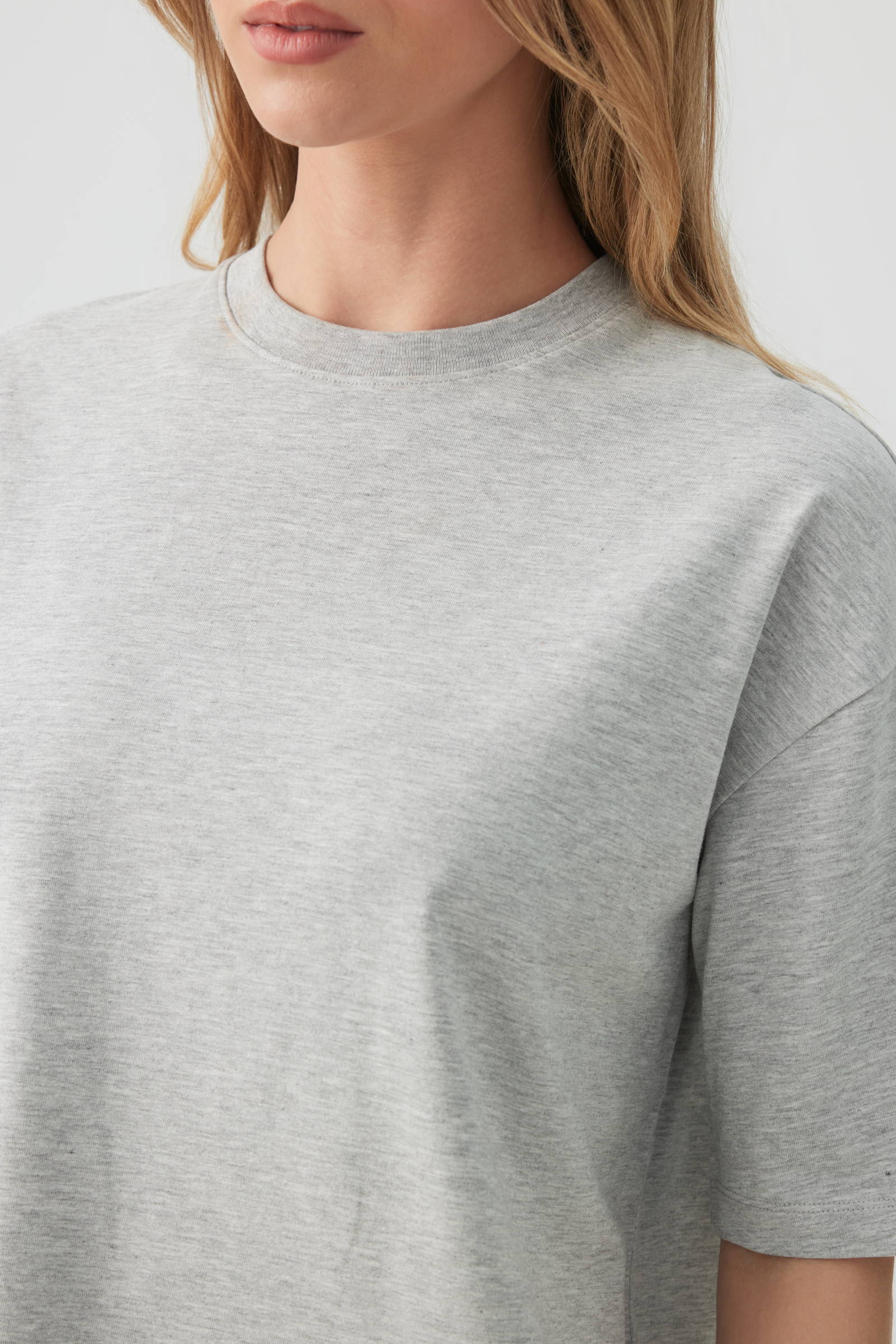 Basic Oversized Short Sleeve T-Shirt - Image 3