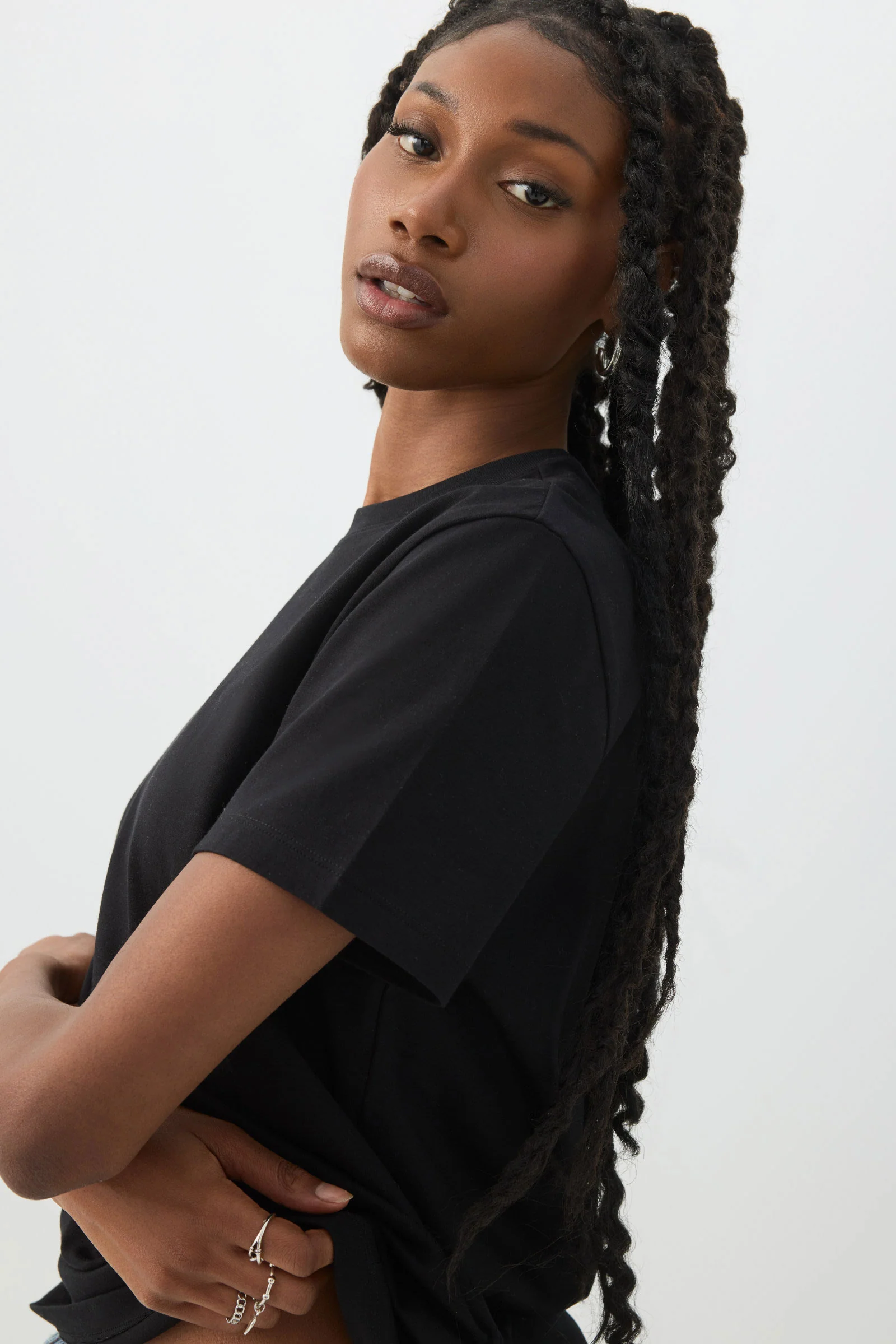 Basic Relaxed Short Sleeve T-Shirt - Image 3