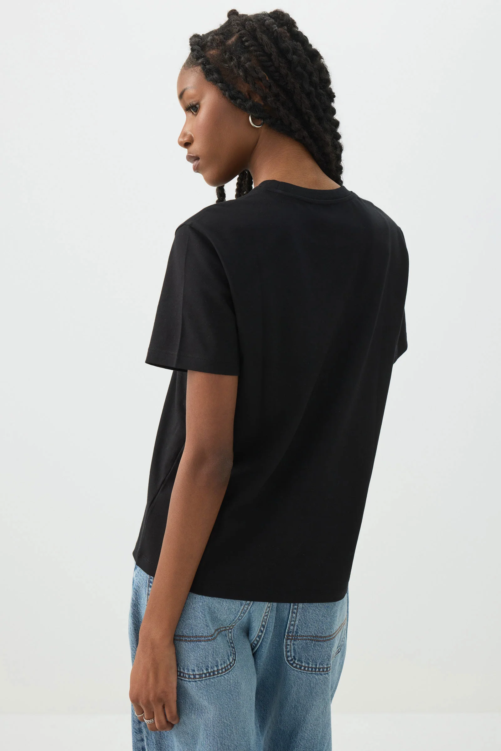 Basic Relaxed Short Sleeve T-Shirt - Image 4
