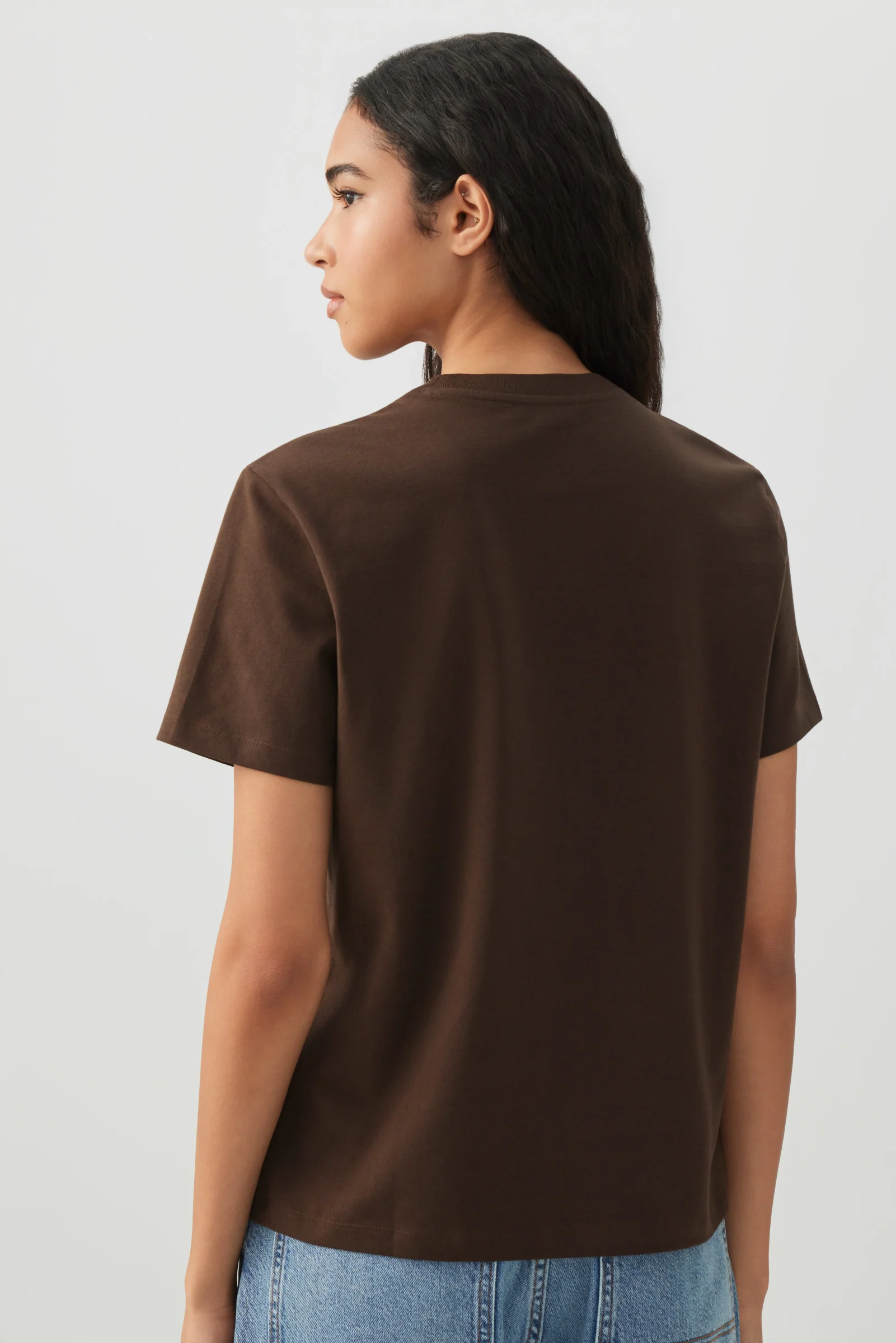 Basic Relaxed Short Sleeve T-Shirt - Image 4