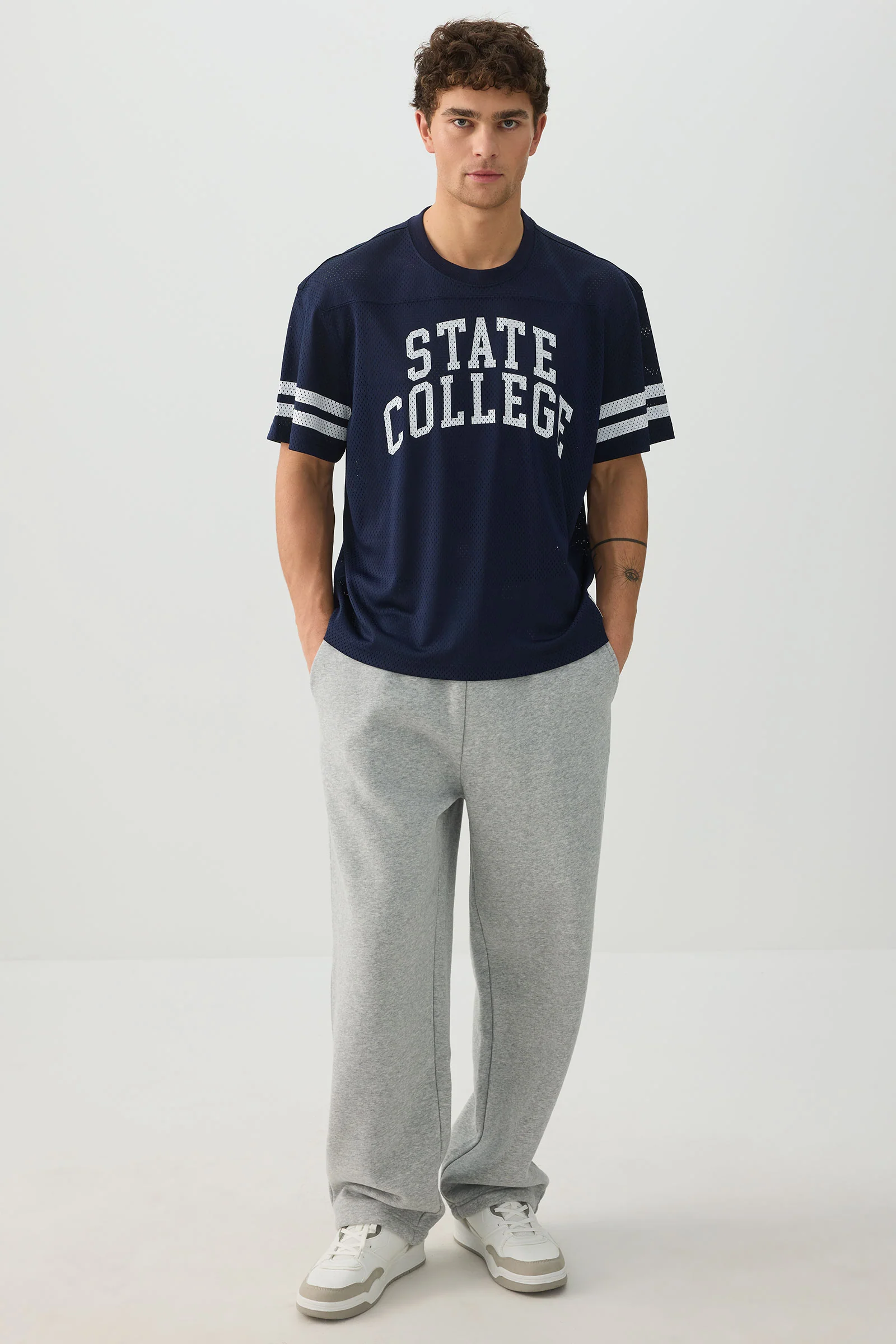 Boxy Mesh Sports Jersey - Image 3