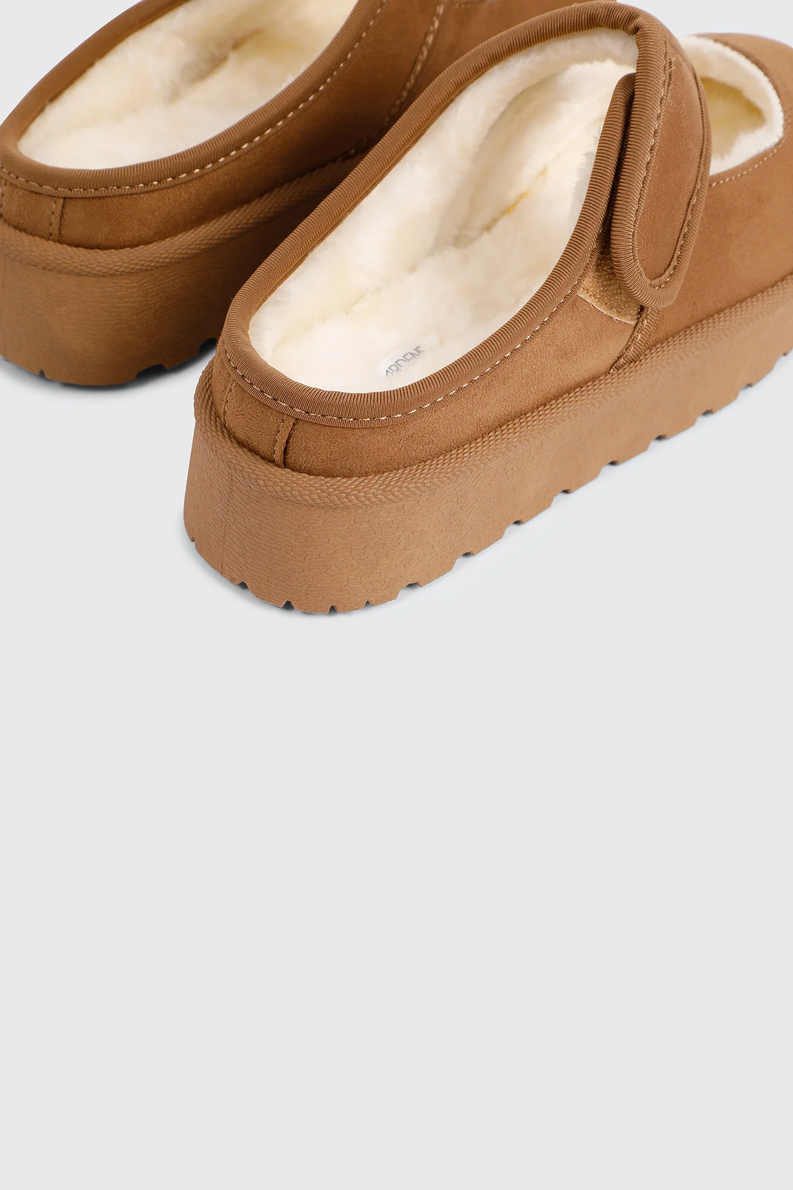 Faux Sheepskin Mary Janes - Image 3