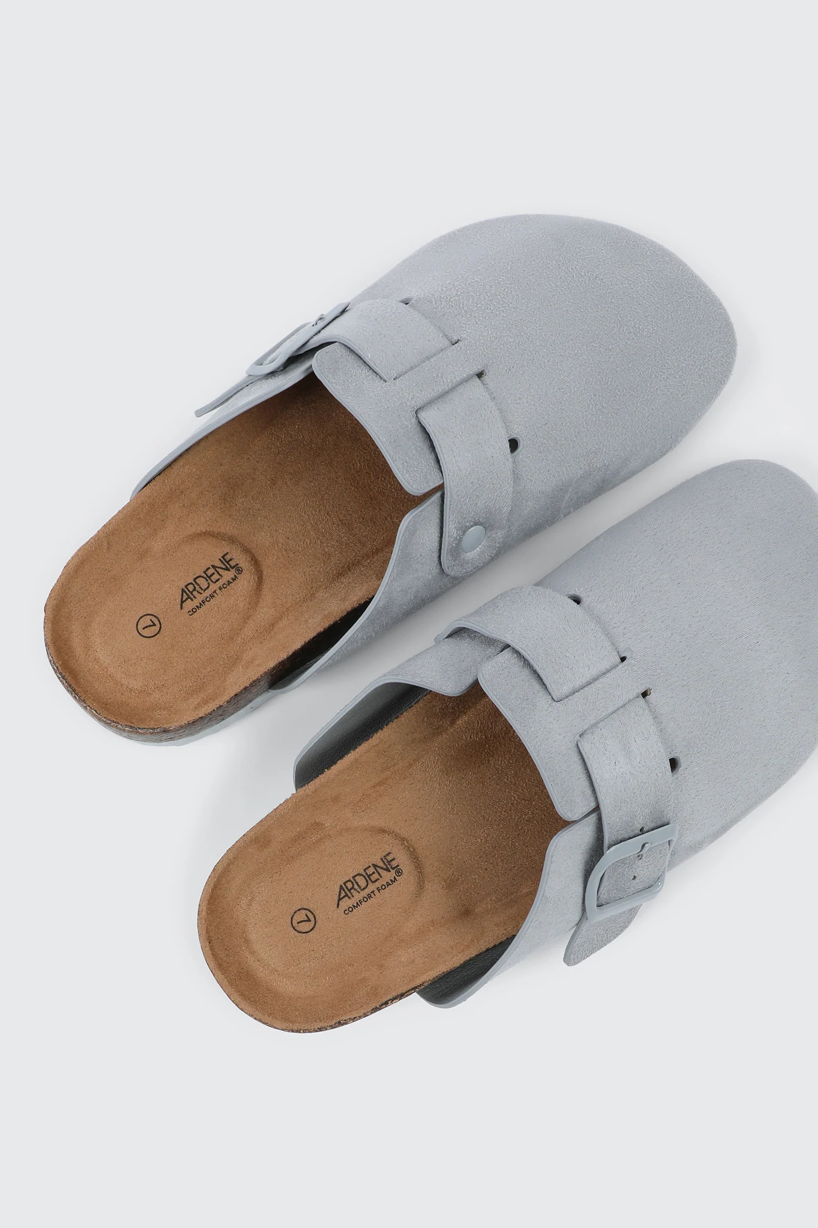 Faux Suede Clogs - Image 3