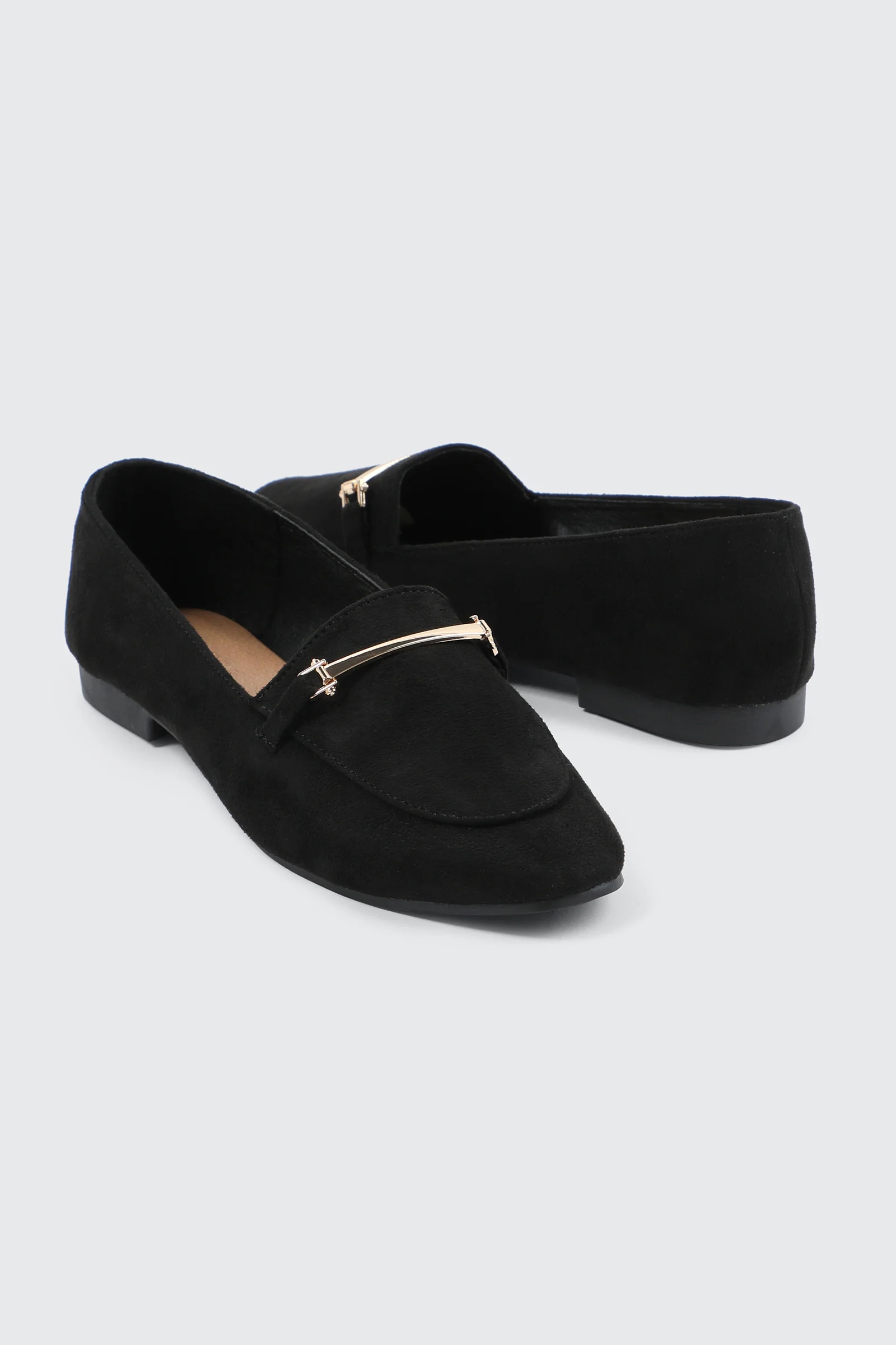Faux Suede Loafers - Image 3