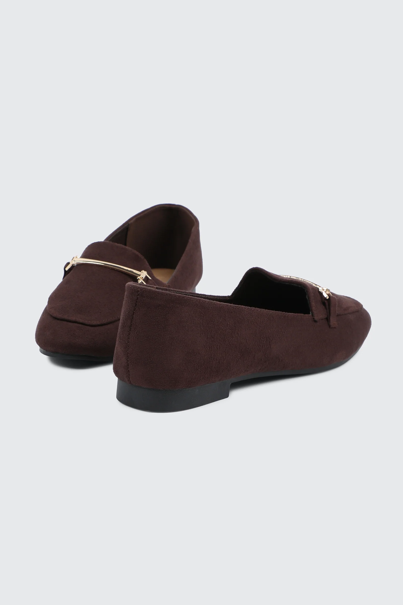 Faux Suede Loafers - Image 3