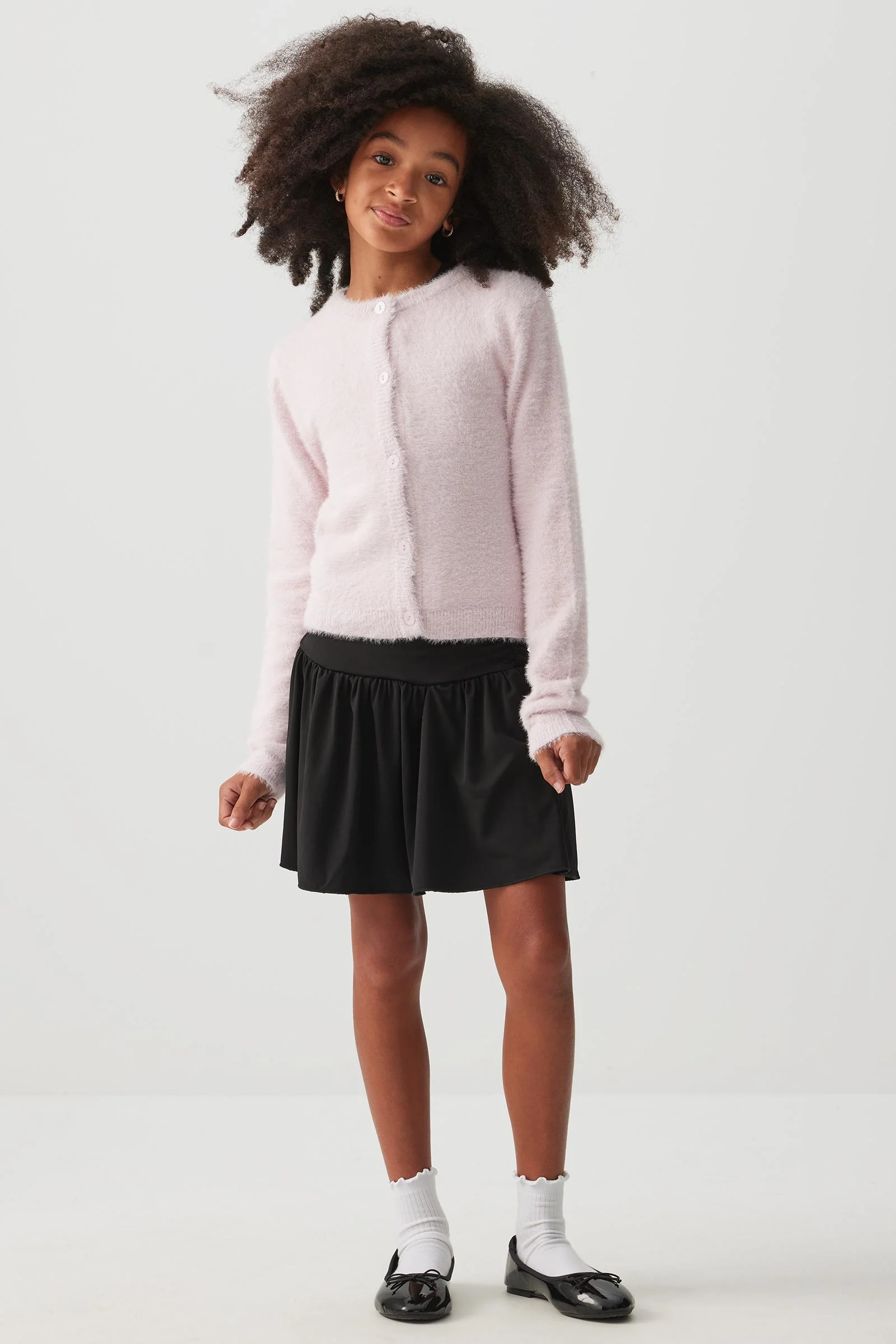 Fuzzy Knit Cardigan - Image 4