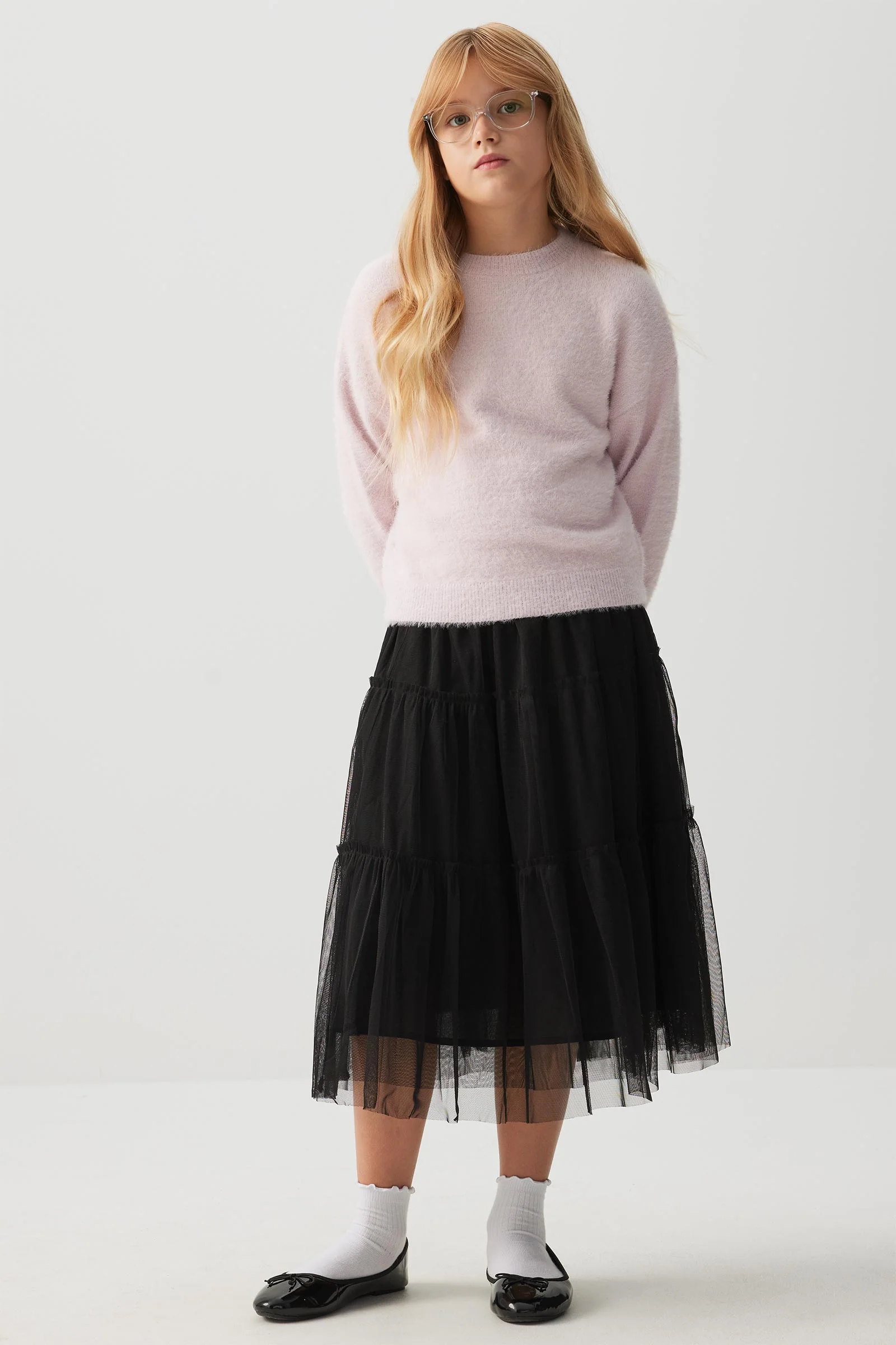 Fuzzy Knit Sweater - Image 3