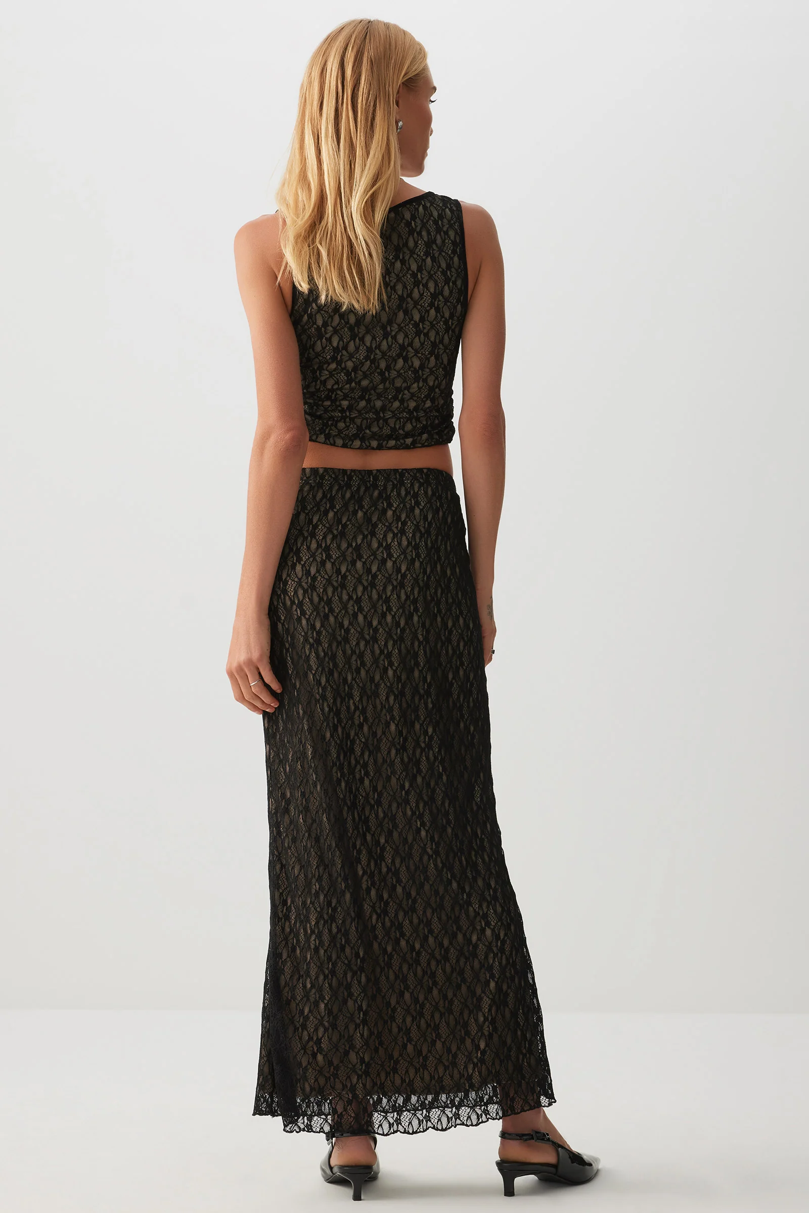 Lace Maxi Skirt - Image 4
