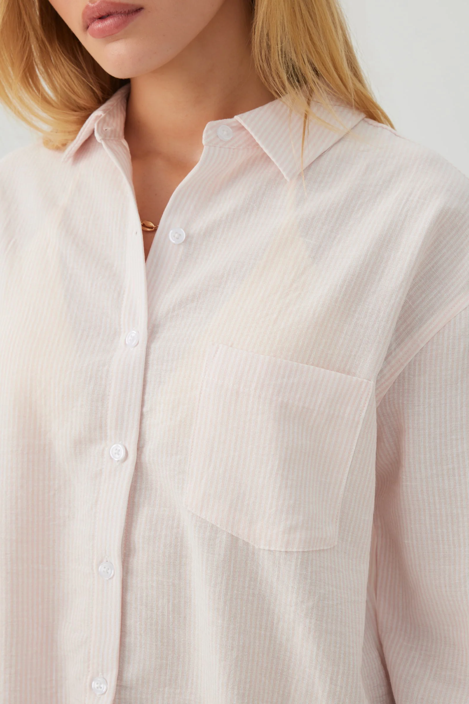 Light Button Down Shirt - Image 3