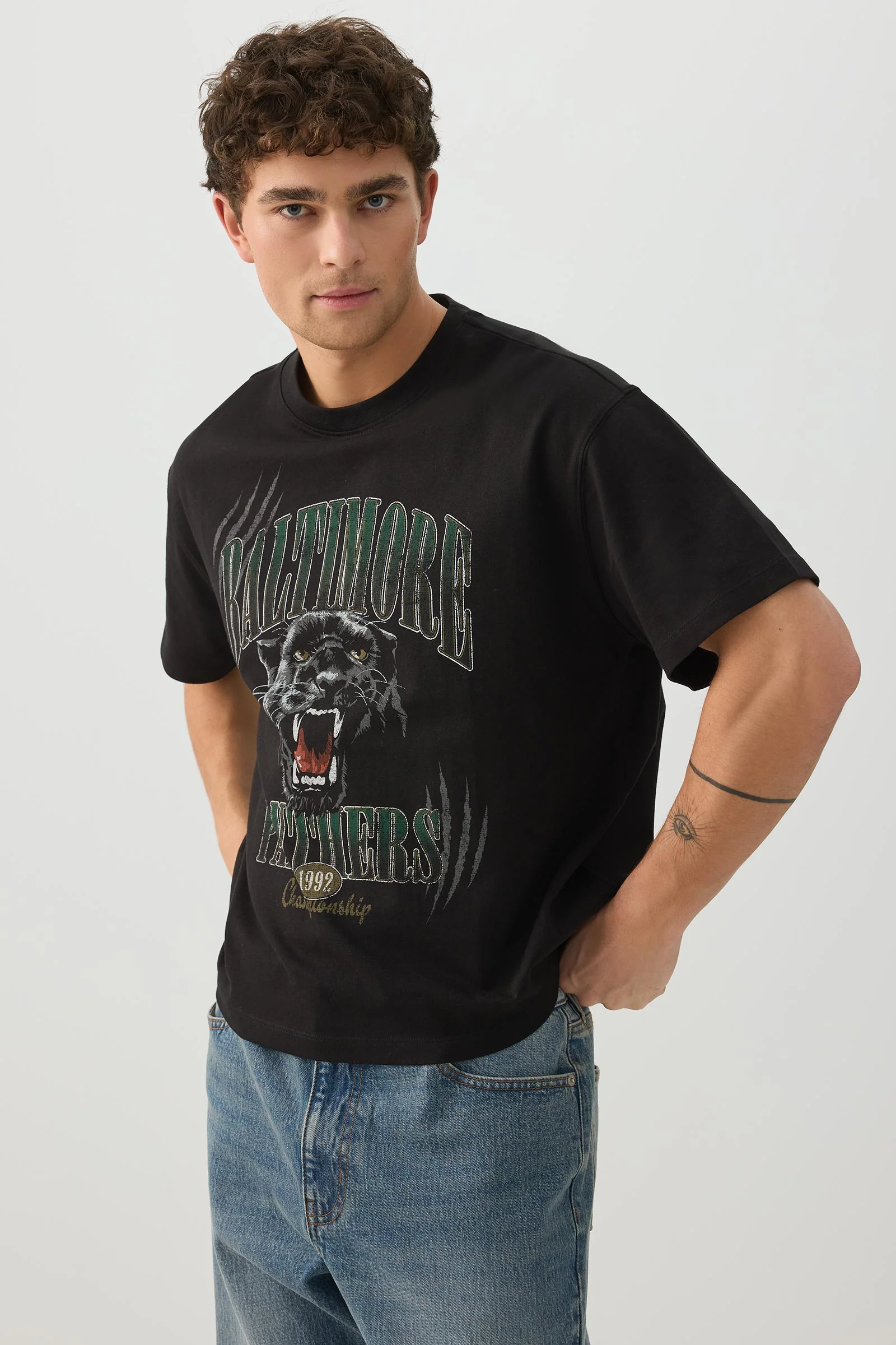 Panthers Boxy T-shirt - Image 3