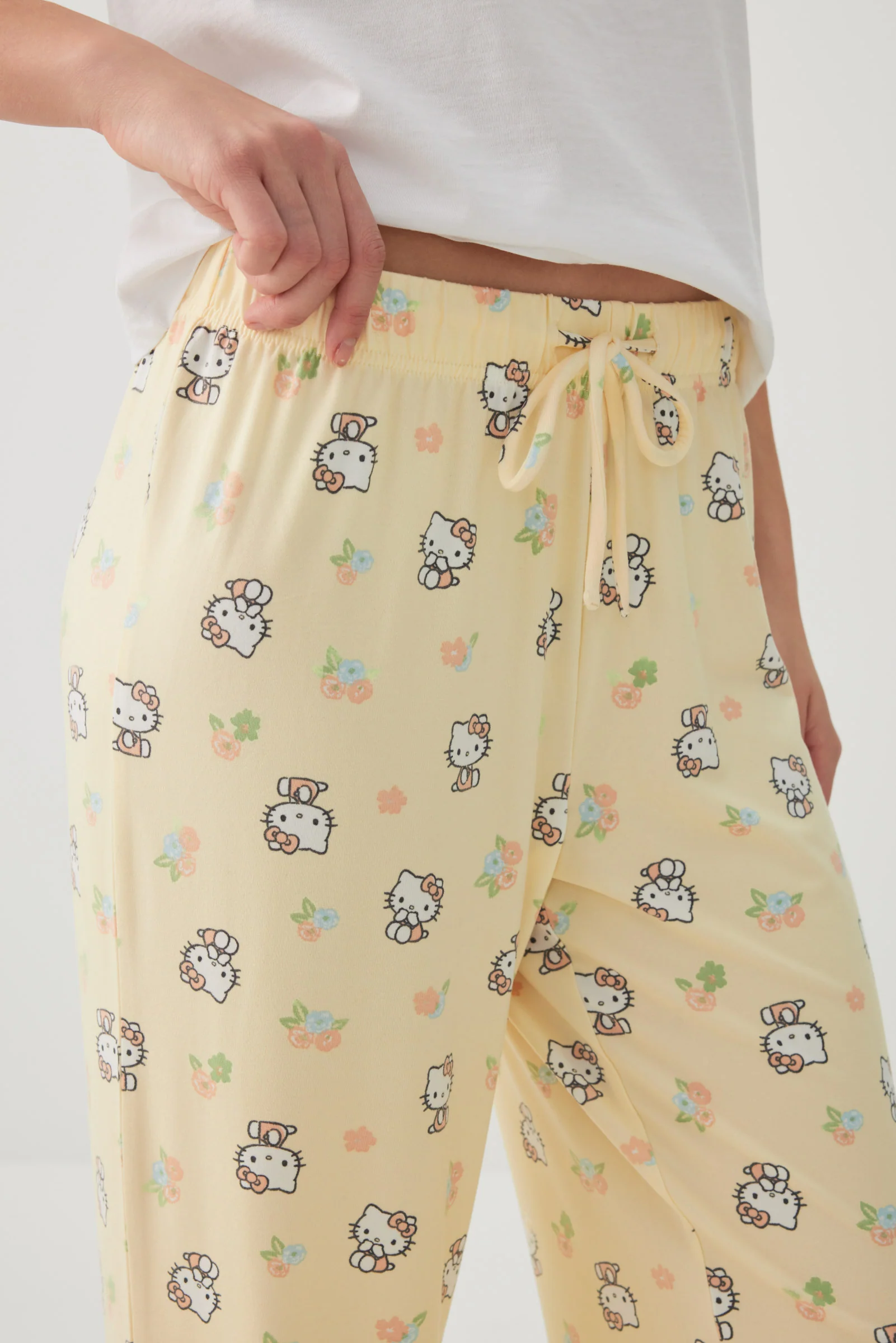 Printed Straight Leg PJ Pants - Image 3