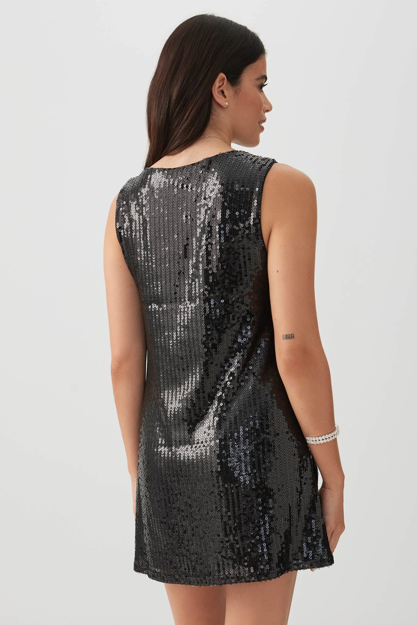Sequin Mini Dress - Image 4