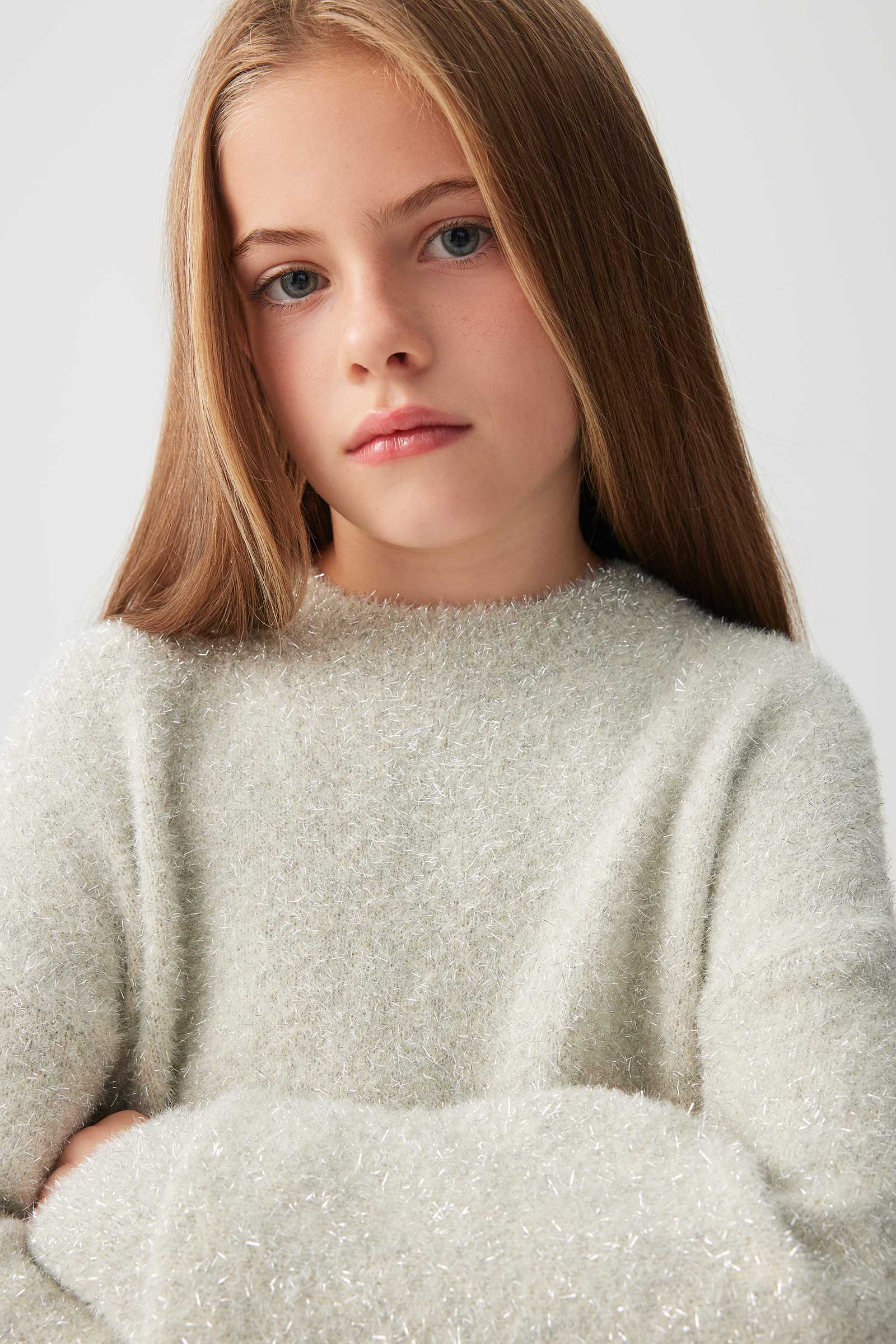 Shiny Fuzzy Sweater - Image 3