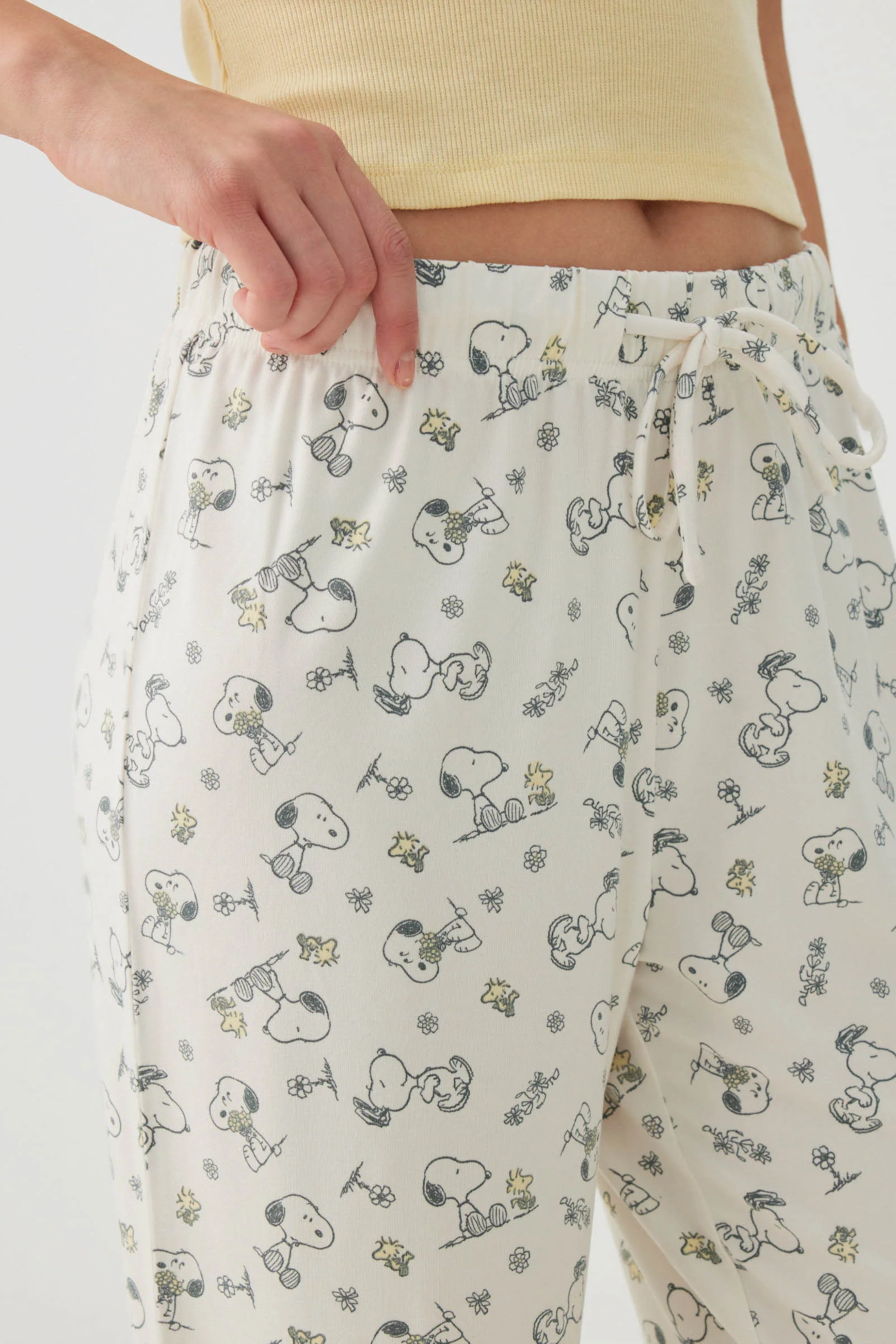 Snoopy Straight Leg PJ Pants - Image 3