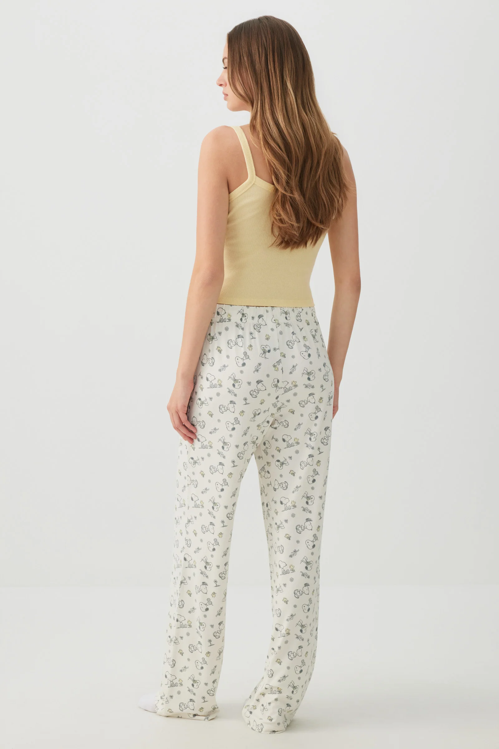 Snoopy Straight Leg PJ Pants - Image 4