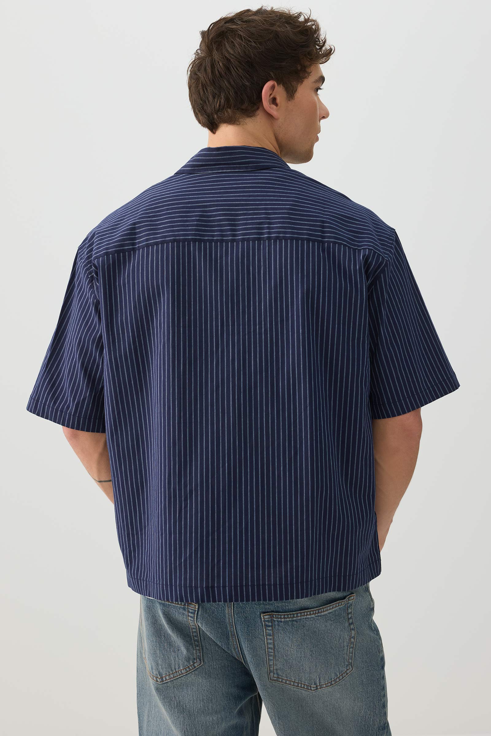 Striped Short Sleeve Shirt - Image 4