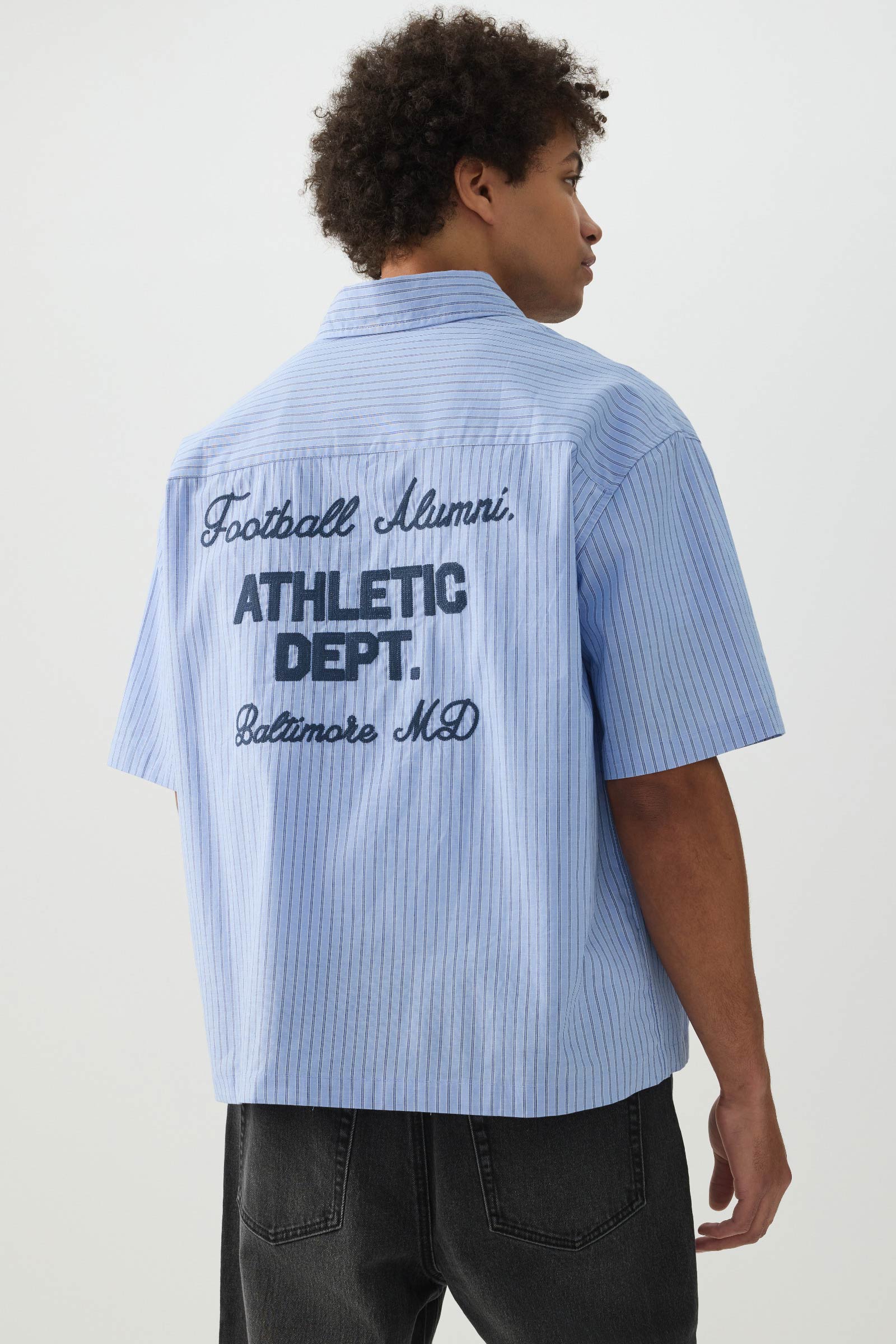 Striped Short Sleeve Shirt - Image 4