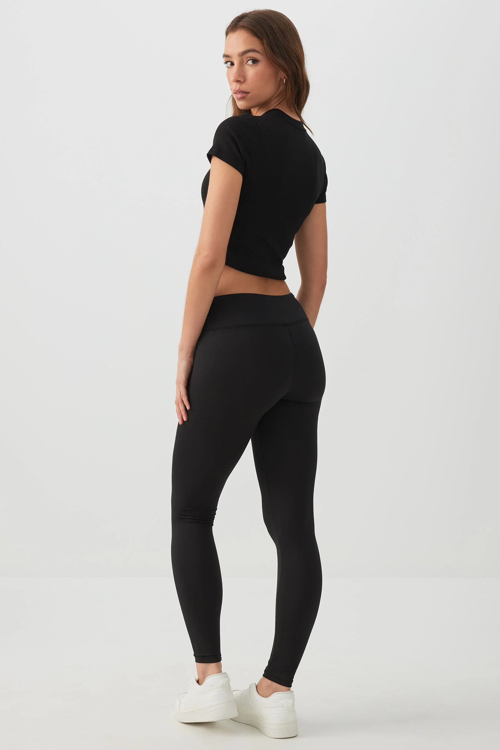 Super Soft Wide Waistband Leggings - Image 4