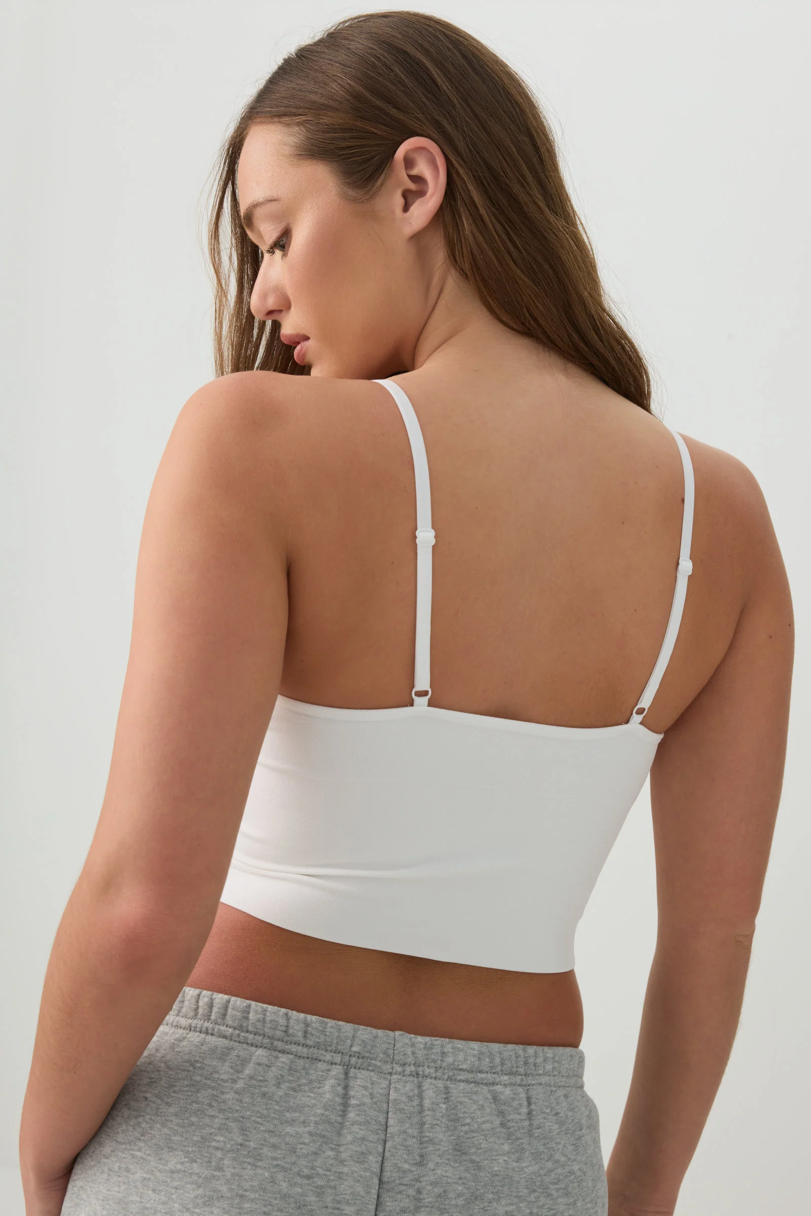 Ultra Crop Seamless Tank with Removable Cups - Image 4